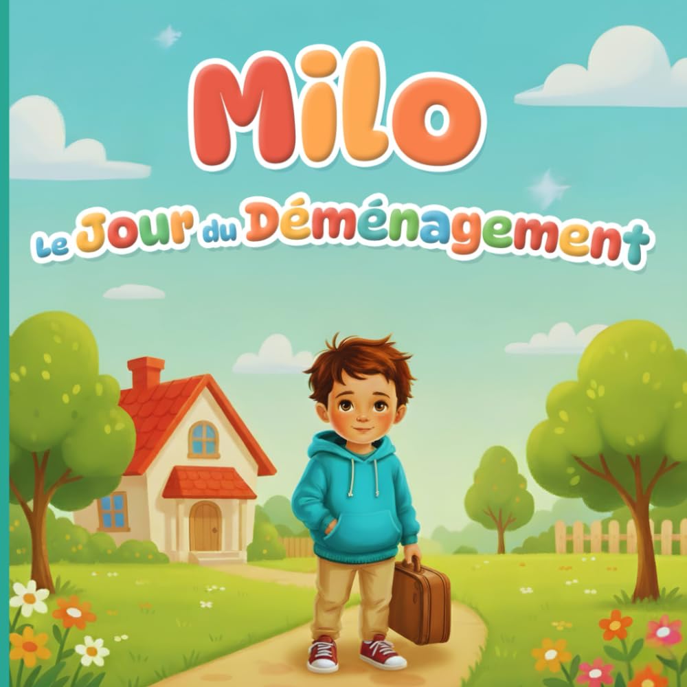 Milo – Le Jour du Déménagement: Un Livre Français pour Enfants pour Traverser les Changements avec Sérénité et Découvrir que le Foyer Peut Être Partout