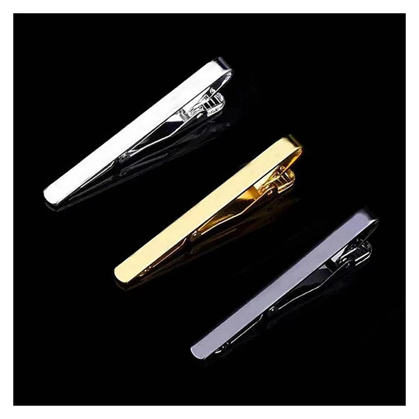 Pasador de Corbata Clips de corbata negocios for hombres, camisas vestir, alfiler for ceremonia boda for novio