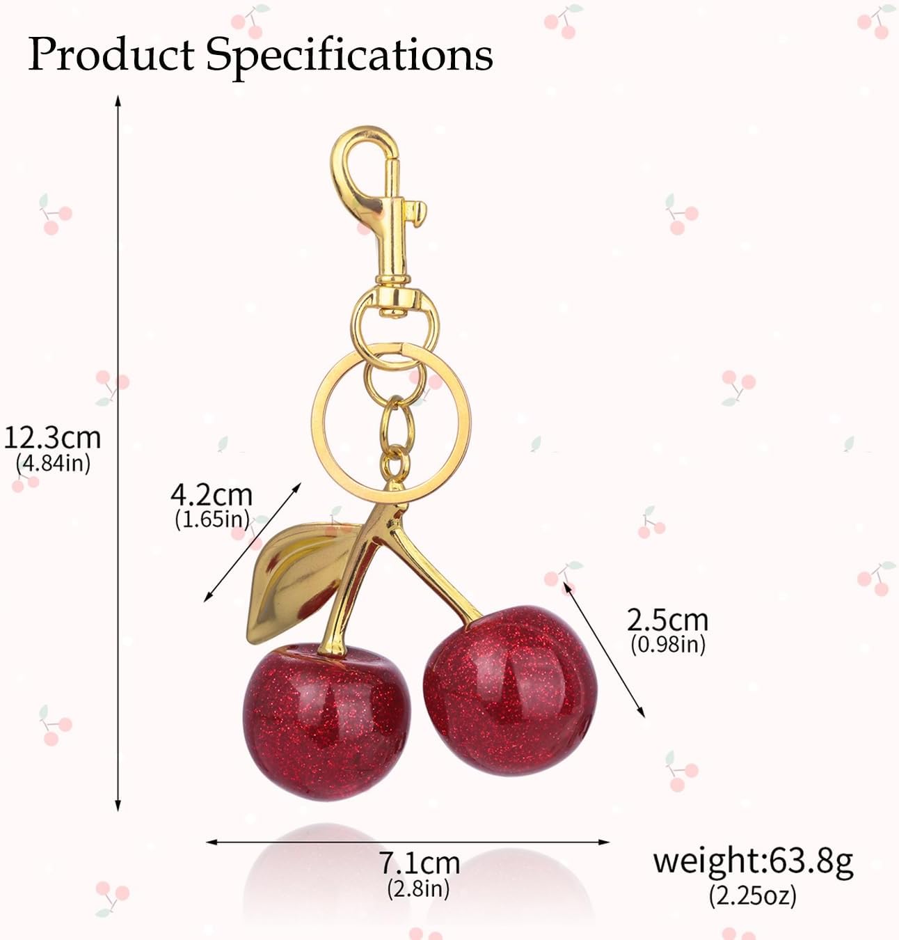 Gold Initial Letter Keychains for Women Alphabet Bag Charm for Handbags Keyring Accessories Gifts - Image 7