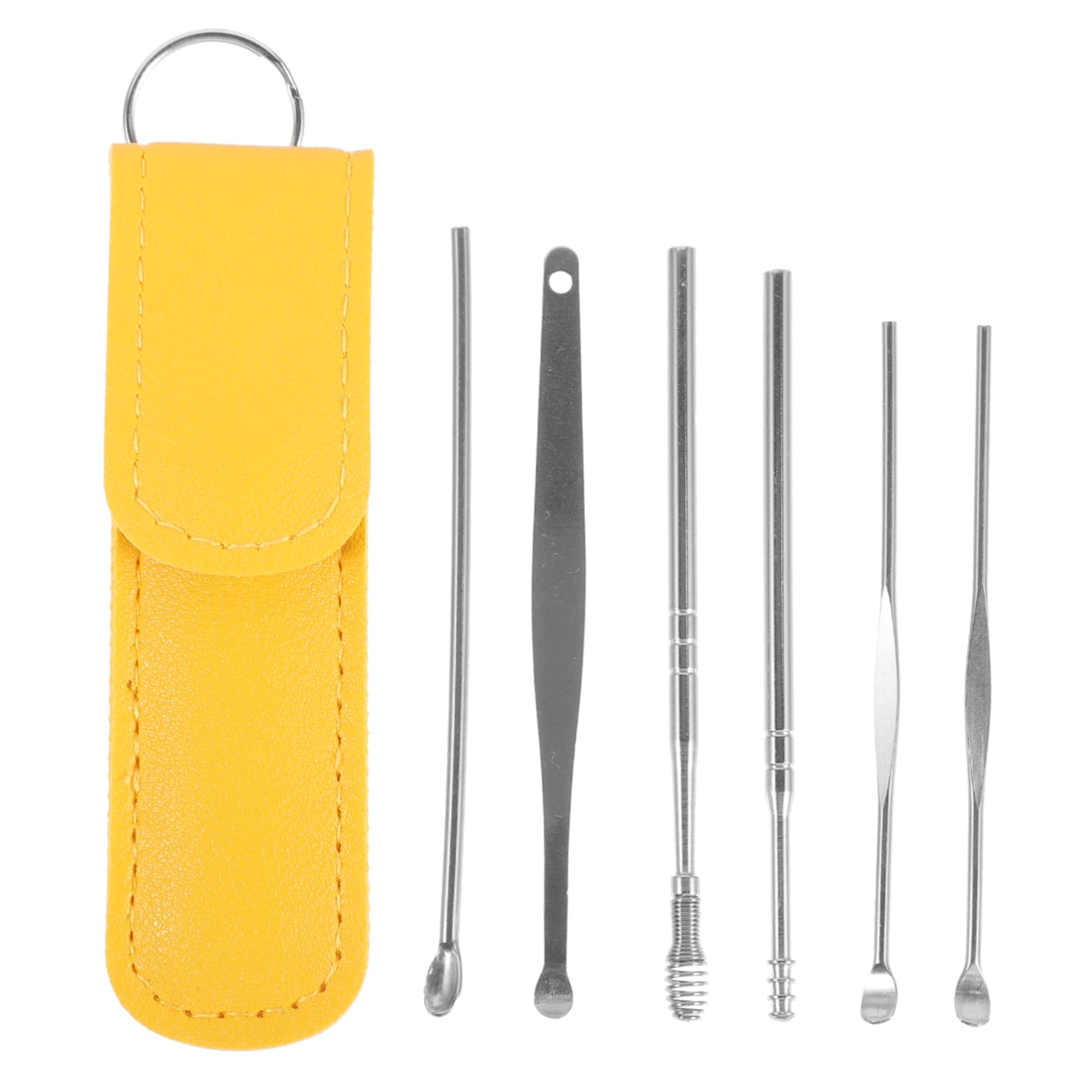 Earwax Removal Tools Set Professional Ear Cleaning Kit Stainless Steel Ear Spoon Earmassager Easy to Use for Home