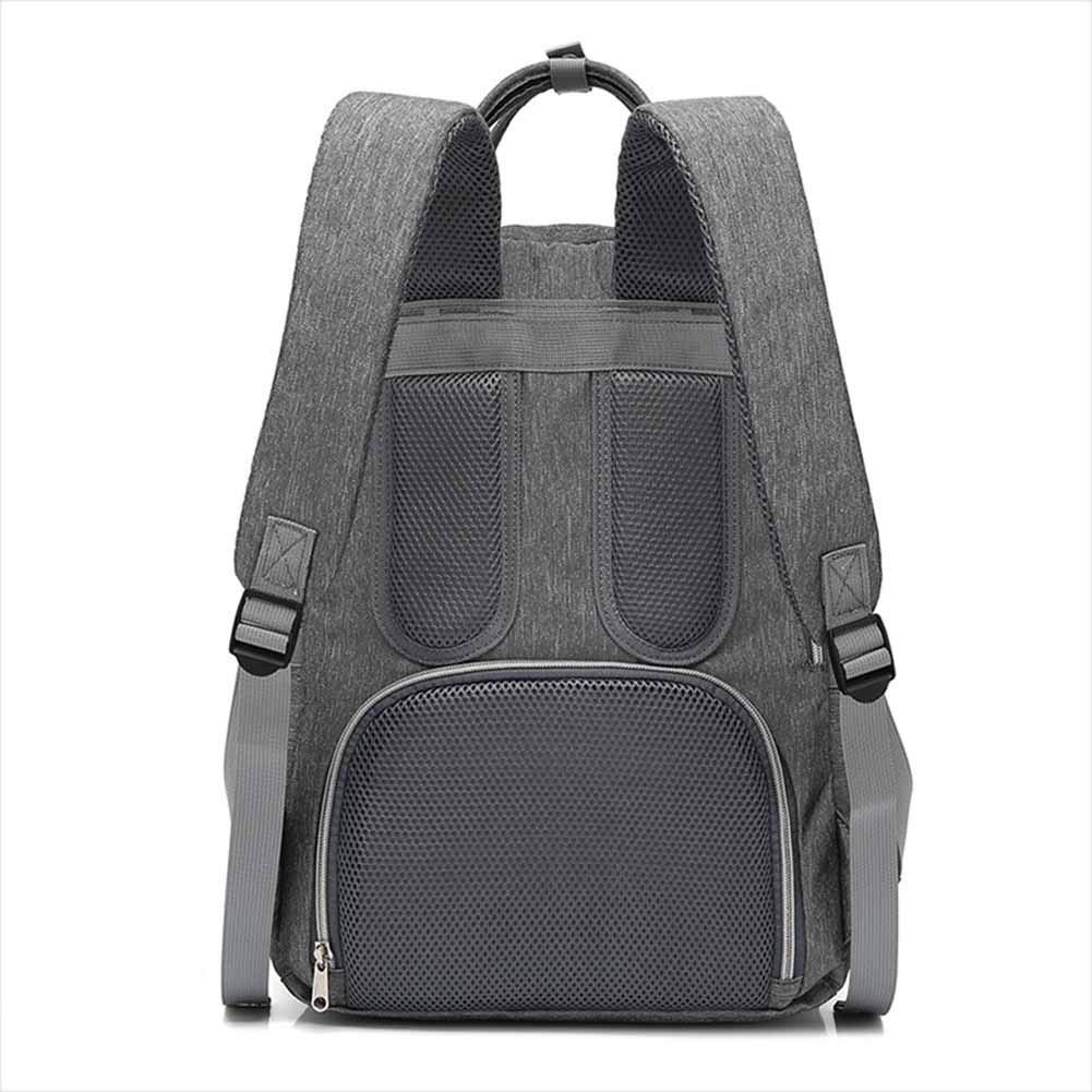 LAI HO Zaino Moda Impermeabile Multi-Function Grande capacità Mummy Bag Bottiglia di Isolamento Materna Bambino Fuori Diaper Bag Zaino Borsa Bambino,Blu