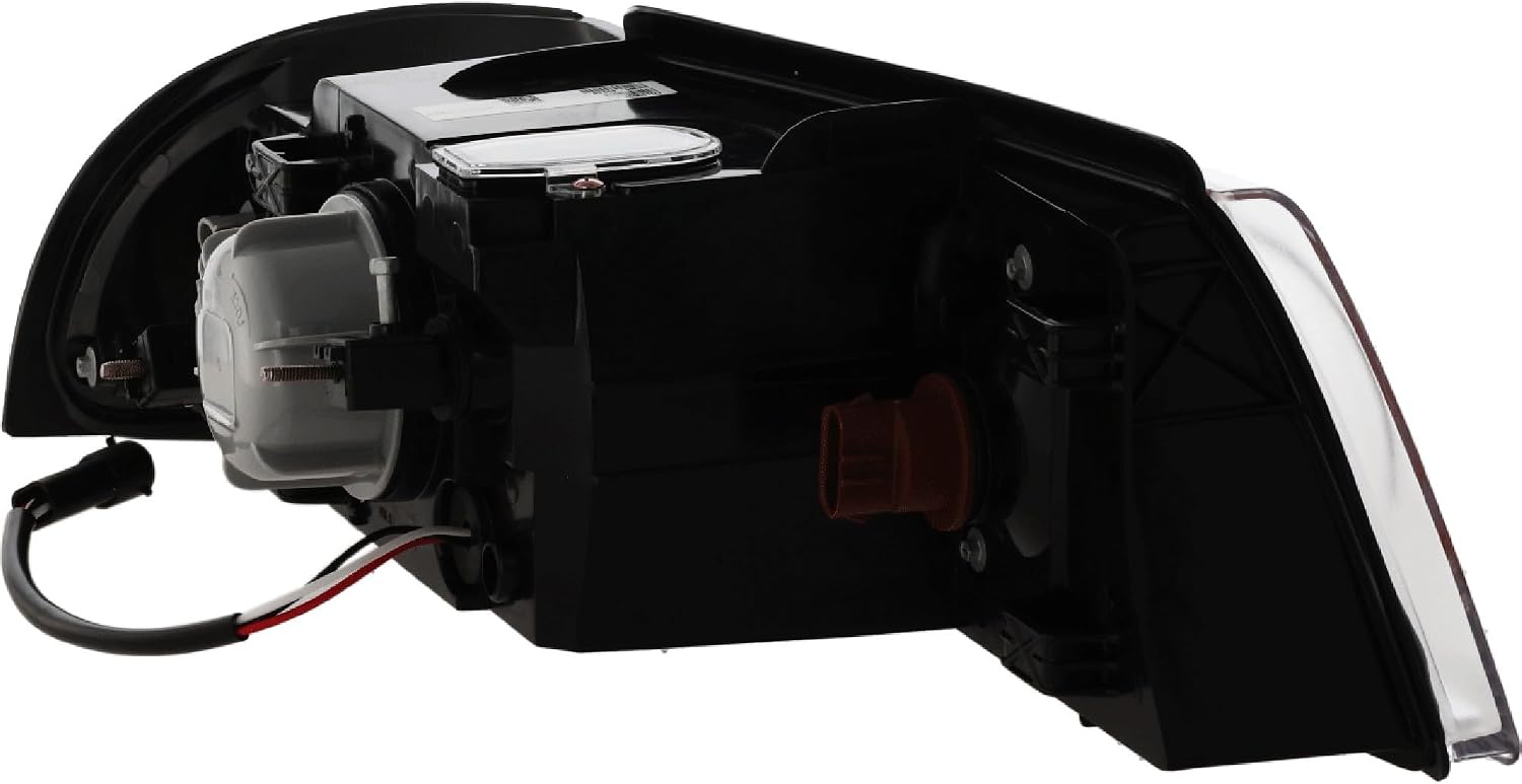 Compatible with 98-02 Navigator Front Halogen Headlight Headlamp Head Light Lamp with Bulb Left Driver Side