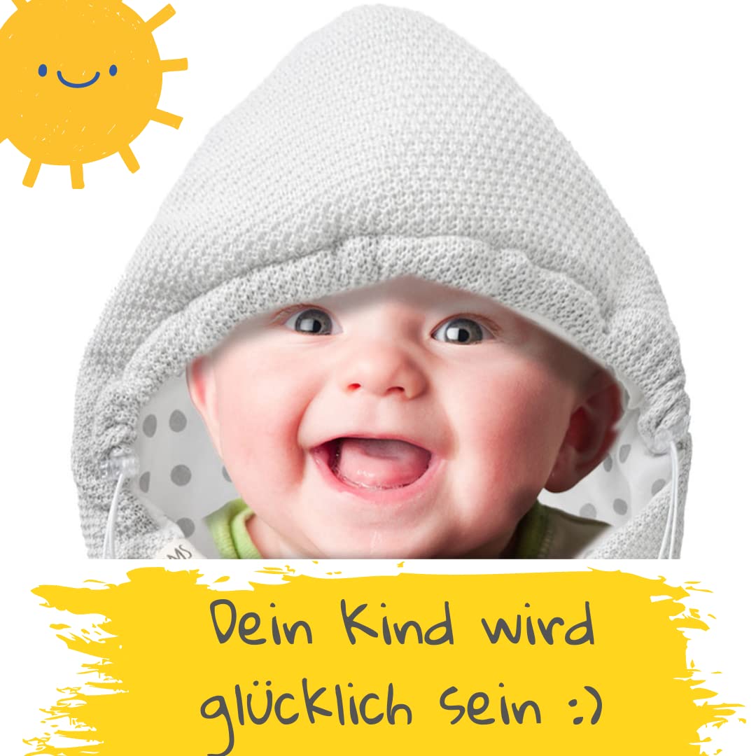 Mikos Couverture Bebe Siege Auto Hiver Nouveau-né Fil de Coton et 100% Coton avec Rembourrage Universel pour Poussette et lit bébé été et Printemps Maxi COSI Sangle à 3 Points (39)