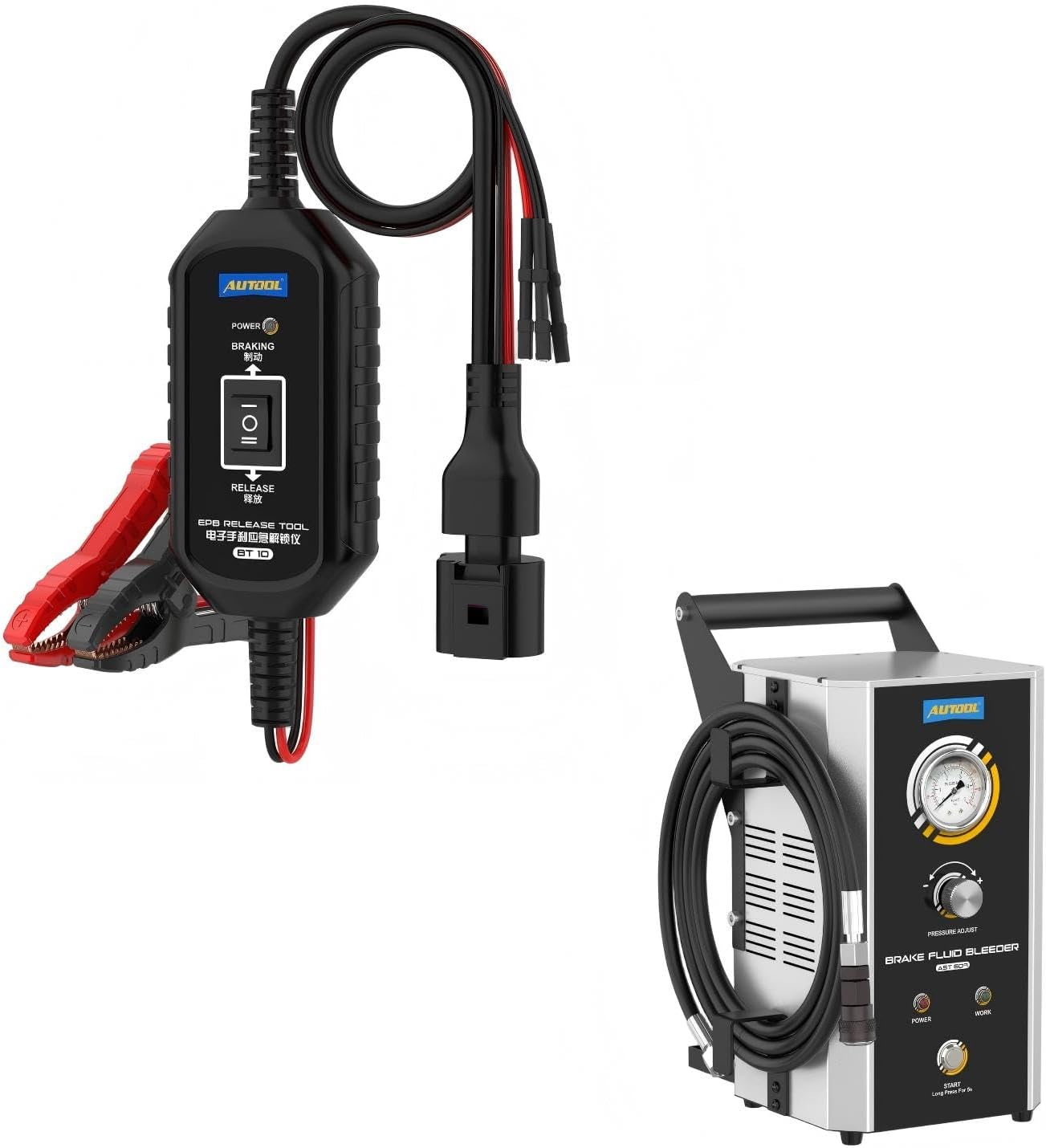AUTOOL Brake Bleeder Kit Electronic Parking Brake Tool