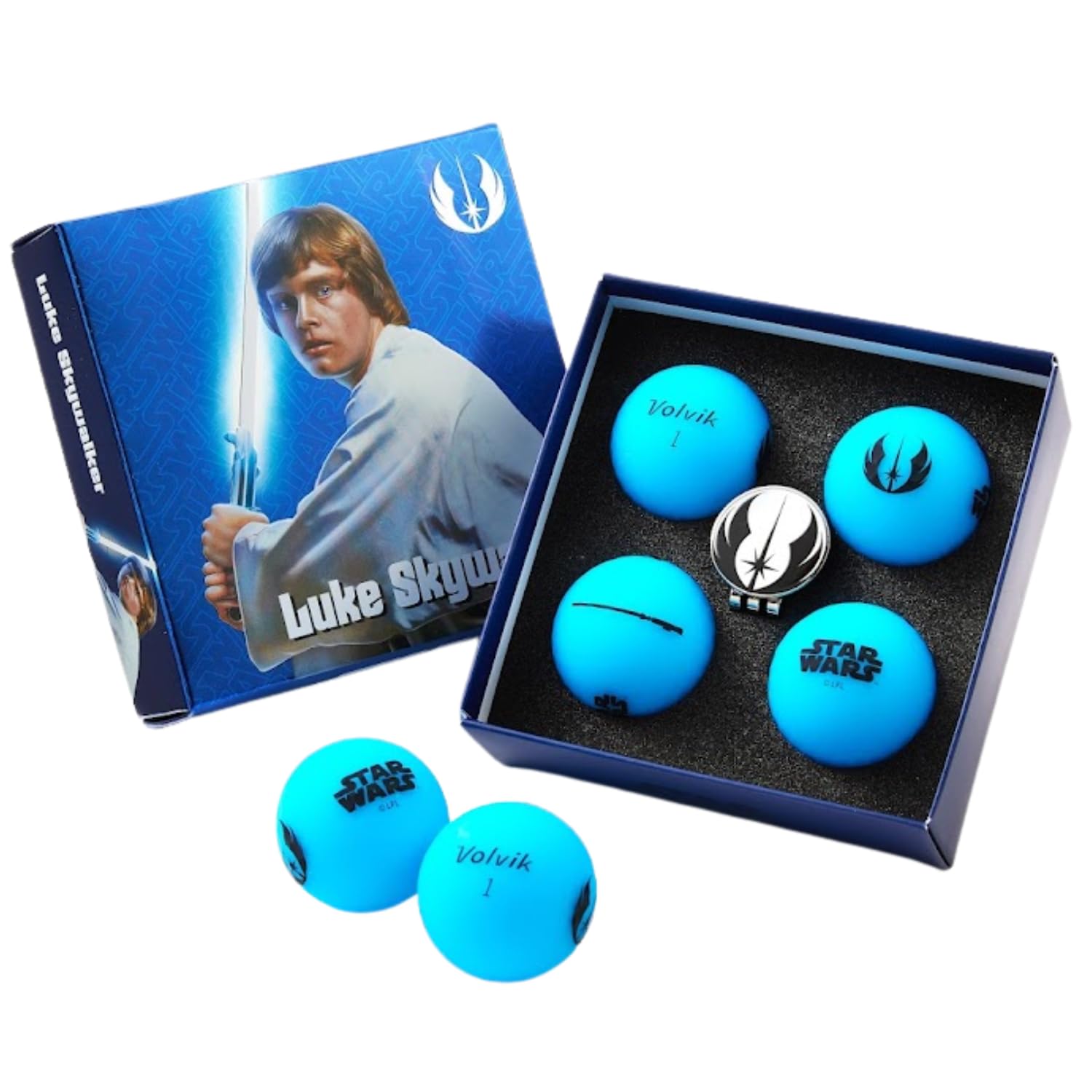 Amazon.co.jp: Volvik ビビッドソフトスターウォーズゴルフボール