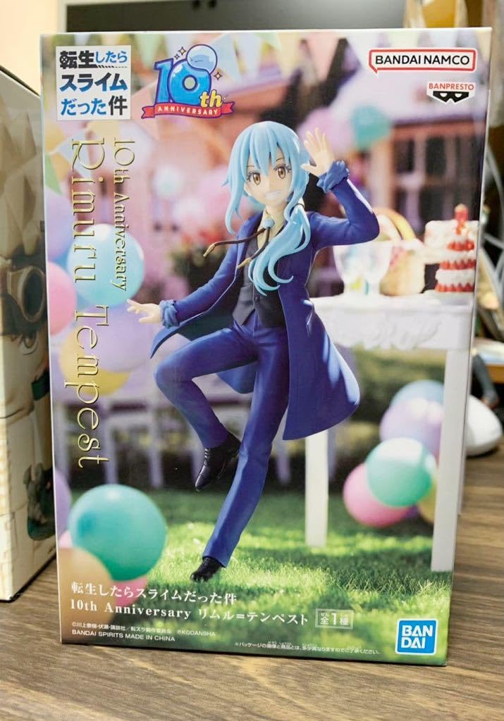 Amazon.co.jp: 10周年 リムル フィギュア 転生したらスライムだった件