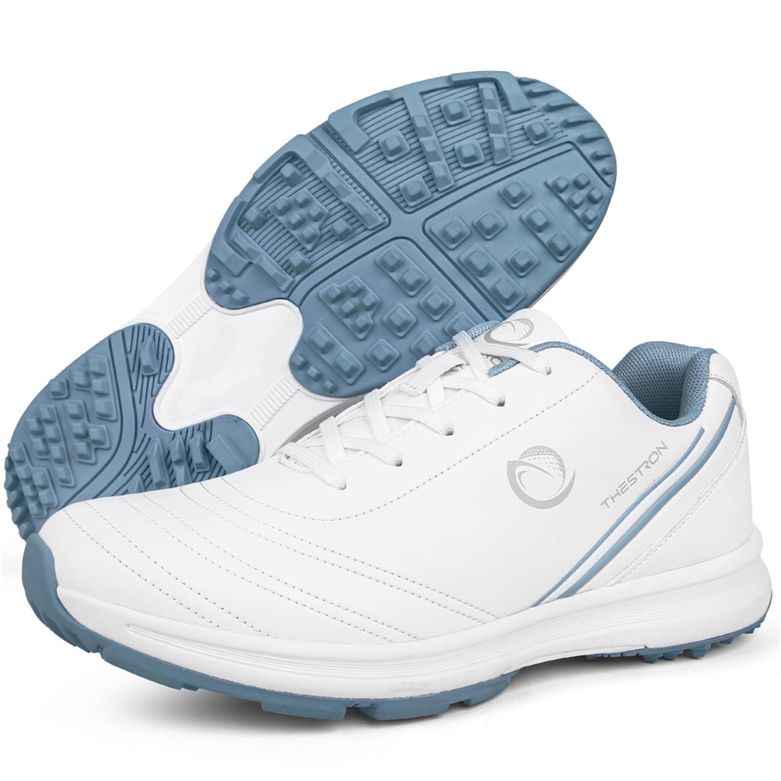 Zapatos De Golf Mujer, Zapatillas De Entrenamiento De Golf Ligeras Cómodas Y Sin Clavos Calzado Deportivo Antideslizante para Exteriores