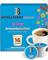 Vista 8 de Intelligent Blends Medium Dark Roast Coffee Pods, 16 ct, Single Serve Pods – 100% Arabica Coffee, Compatible with Keurig K Cups Maker