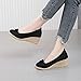 Imagen de Sandalias Plataforma Mujer Cuña Alpargatas De Vestir Sandalias Comodas Esparto Verano Cierre De Hebilla Elegantes Casual Yute Zapatos Cerradas Flexibles Tacon Sandalia Antideslizantes Fiesta Boda 2025