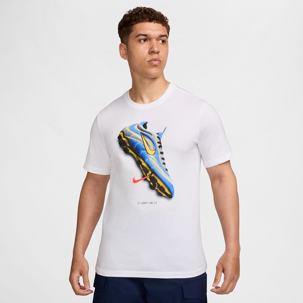 Amazon.com: Nike Men's Soccer T-Shirt (White, FZ8101-100 Amazon.com: Nike Men's Soccer T-Shirt (White, FZ8101-100