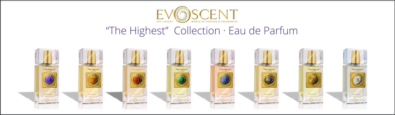 TRAVEL KIT - Enjoy 8 Luxurious Scents by Ramon Bejar | Evoscent