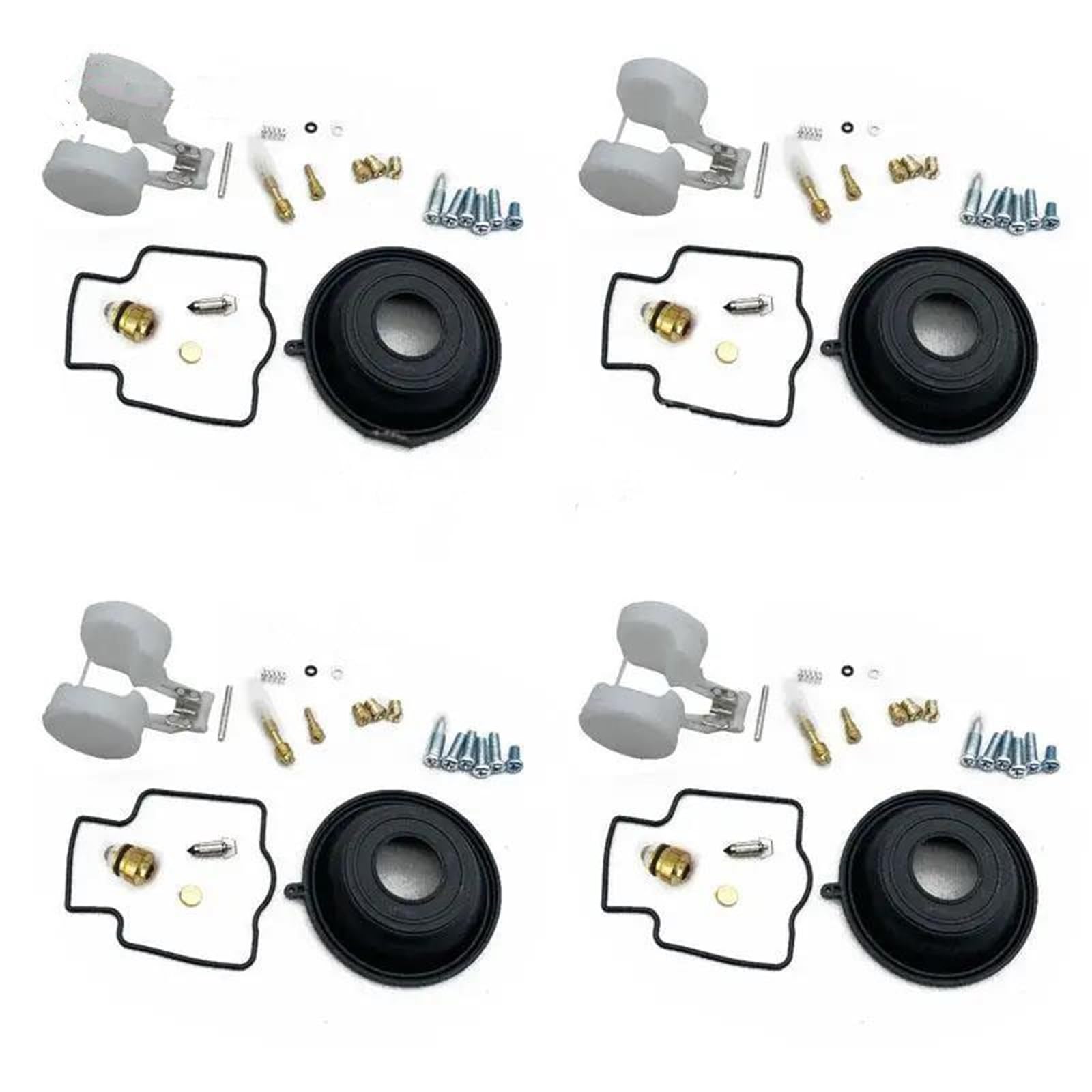 GEGWWFVVC Carburetor Carburetor Vacuum Diaphragm Float Repair Kit For Kawasaki For Ninja ZX7R ZX9R ZX10 ZX750 ZX900 ZX1000(008)