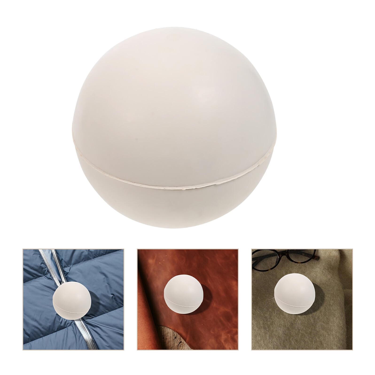 6 Palline per Asciugatrice Riutilizzabili in Gomma per Asciugare Giacche e Piumini, Ammorbidenti Naturali per Tessuti Delicati, Accessori per Lavanderia Domestica e Asciugatura