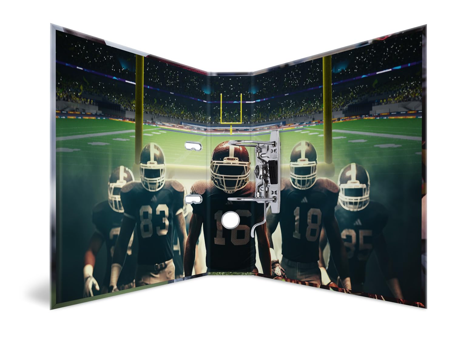 HERMA A4 Lever Arch File American Football, 70mm Spine, Heavy Duty