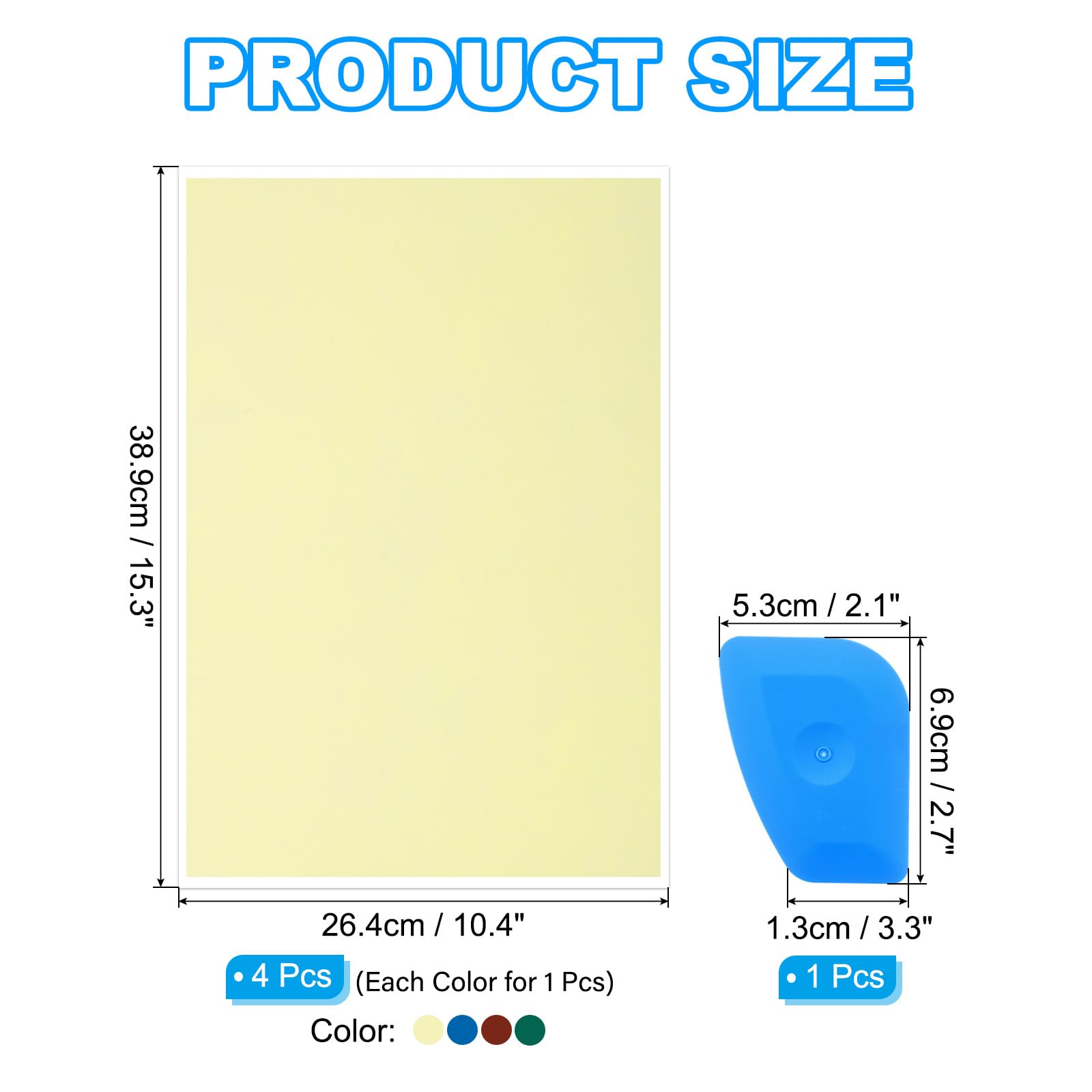 PATIKIL 15.3x10.4 Inch Laser Engraving Paper - Image 2