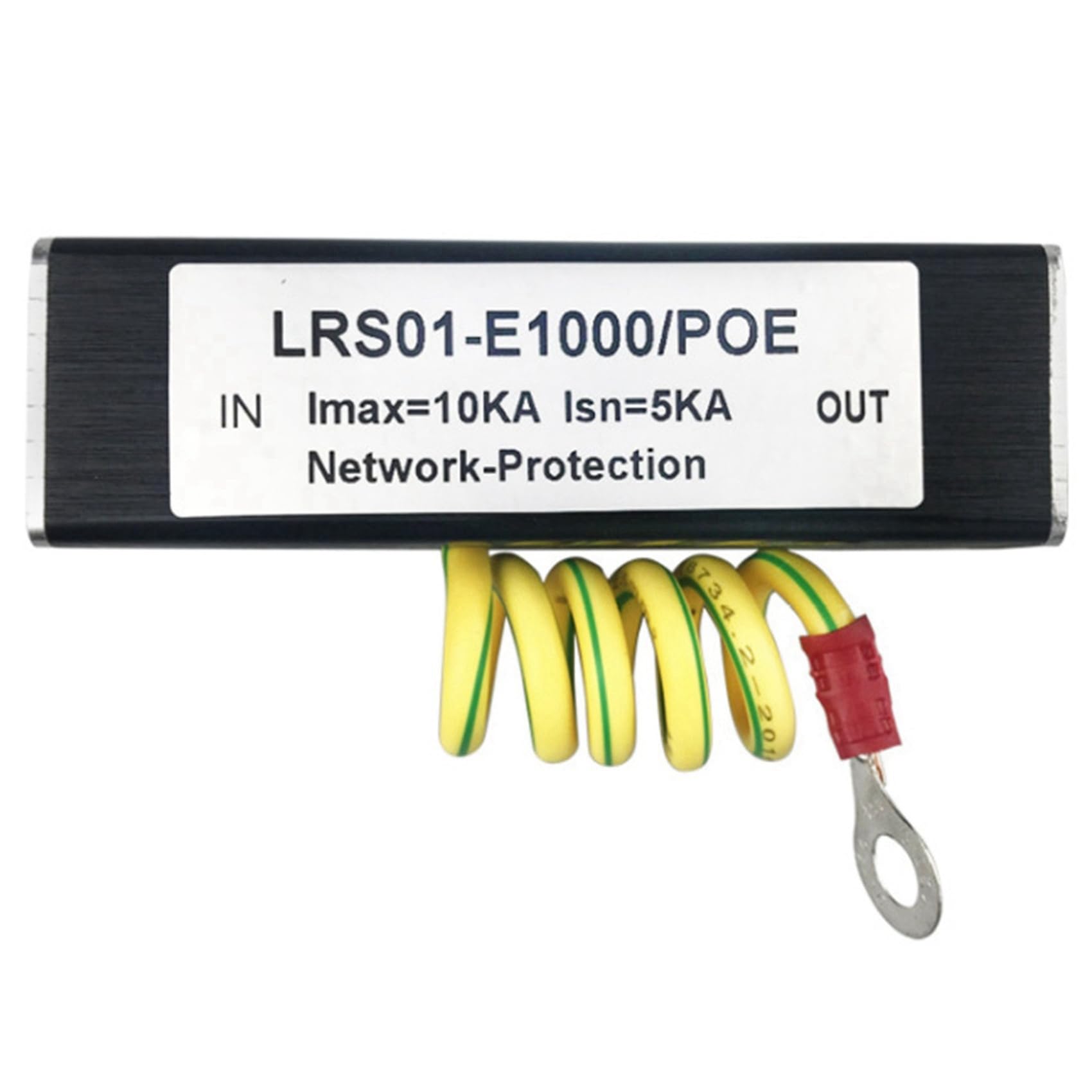 10X 100/1000M POE IP kamera sieciowa przełącznik POE RJ45 i POE ochrona przeciwprzepięciowa urządzenie ochronne SPD 1000M