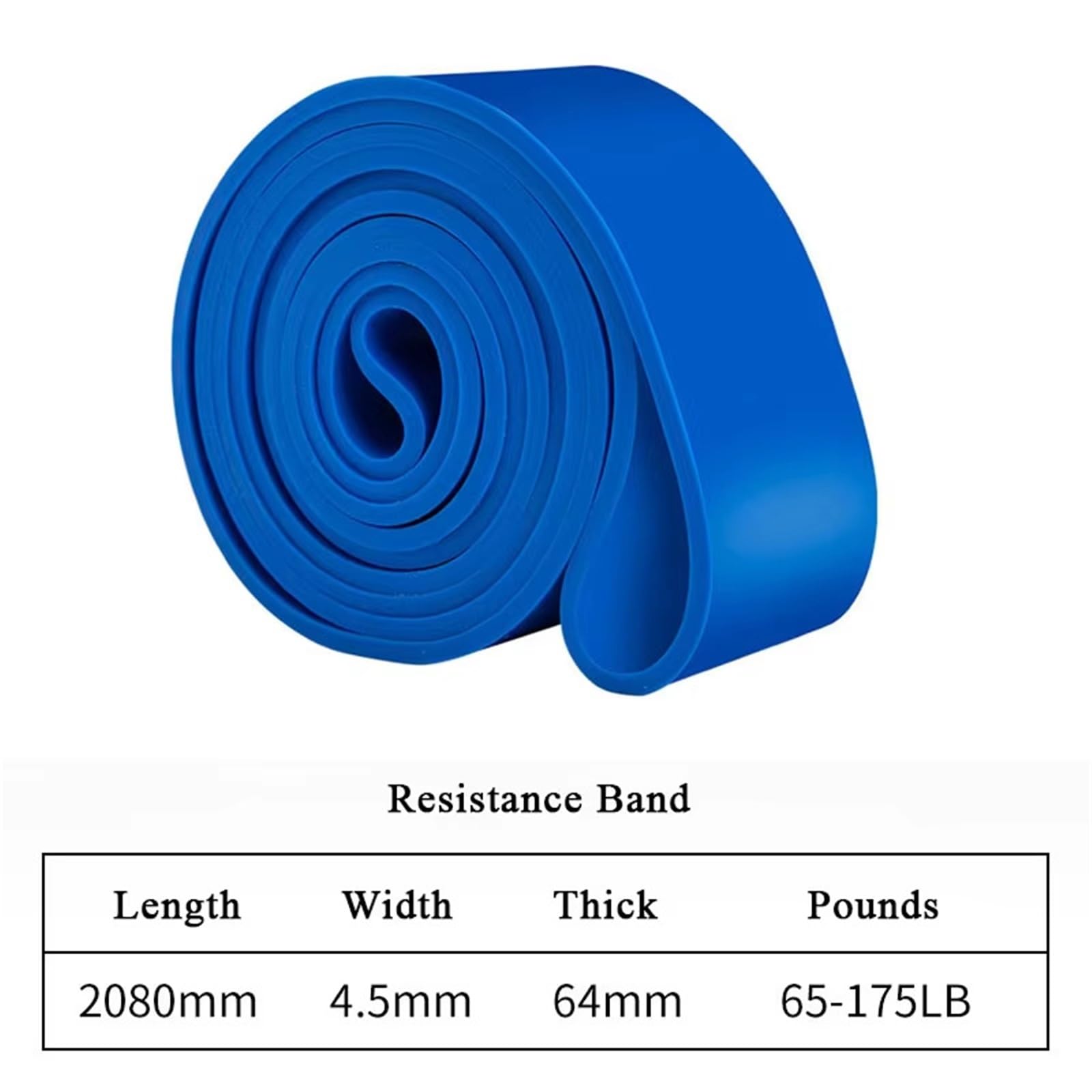 FitnessbäNder 1-teiliges Stapelbares Tension-TPE-Widerstandsband-Set | For Heimgymnastik, Muskelkraft, Körperdehnung, Yoga