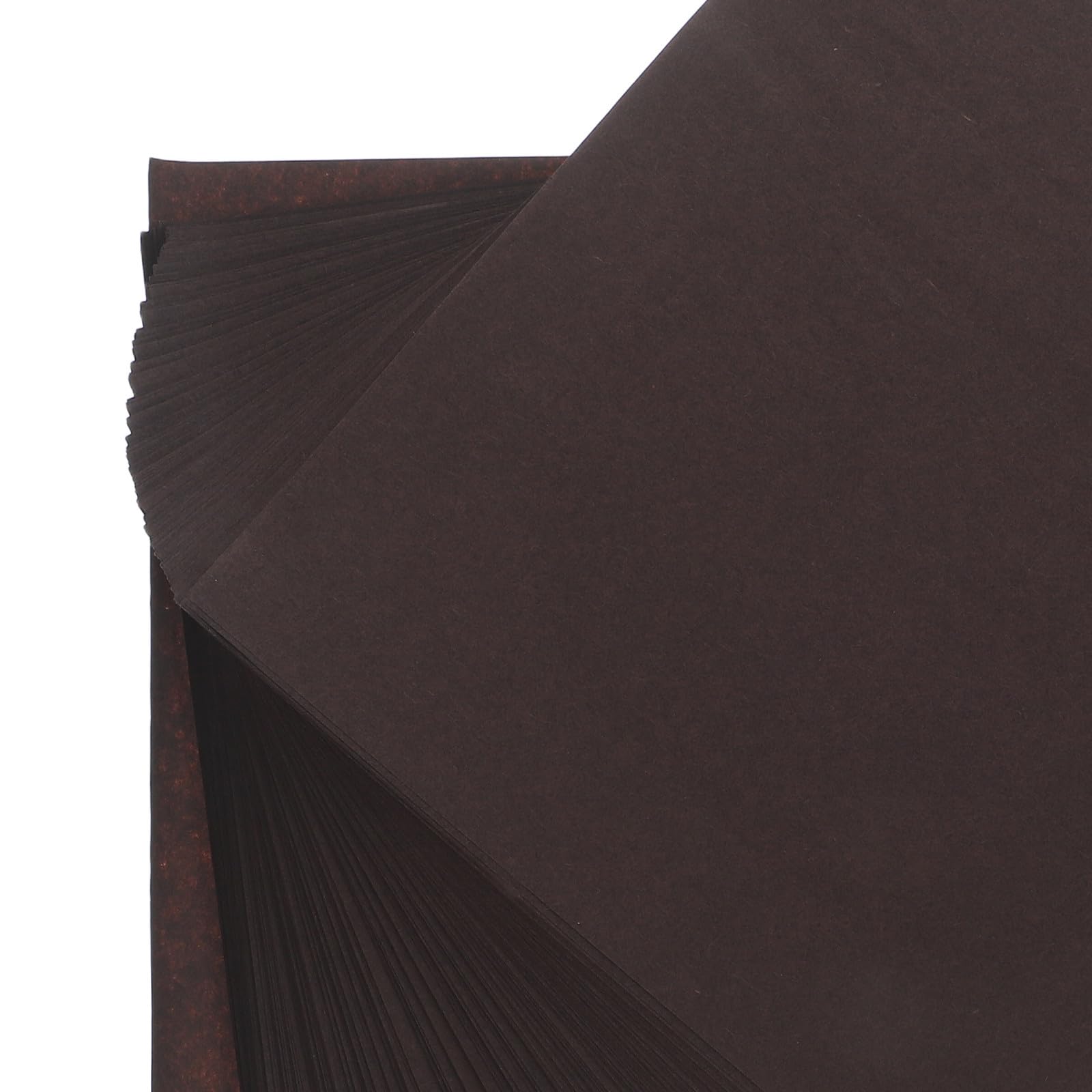BETOOKY Papel Pergamino para Hornear Café sin Blanquear, 500 Hojas Precortadas Liberación Mate Suave para Freidora de Aire y Parrilla Bbq