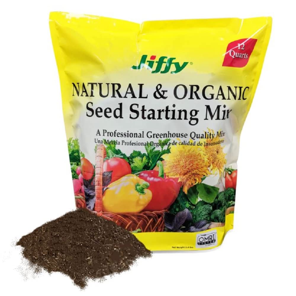 Jiffy Natural & Organic Starter-Mix, 3,7 l
