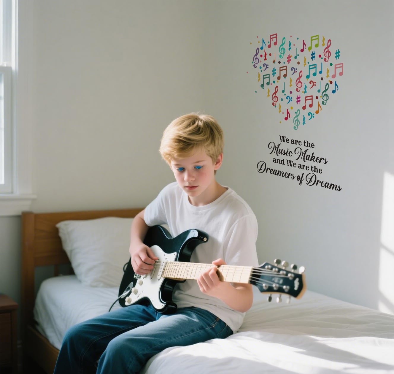 Instrument Music Wall Stickers, We are The Music Makers Wall Decal image 4