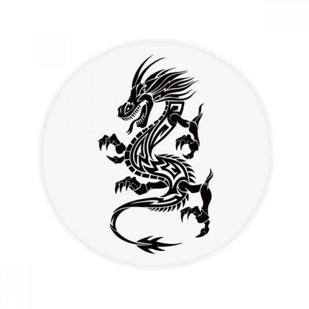 Tapis de sol dragon anti-slip rond pour éviter les glissades en cuisine