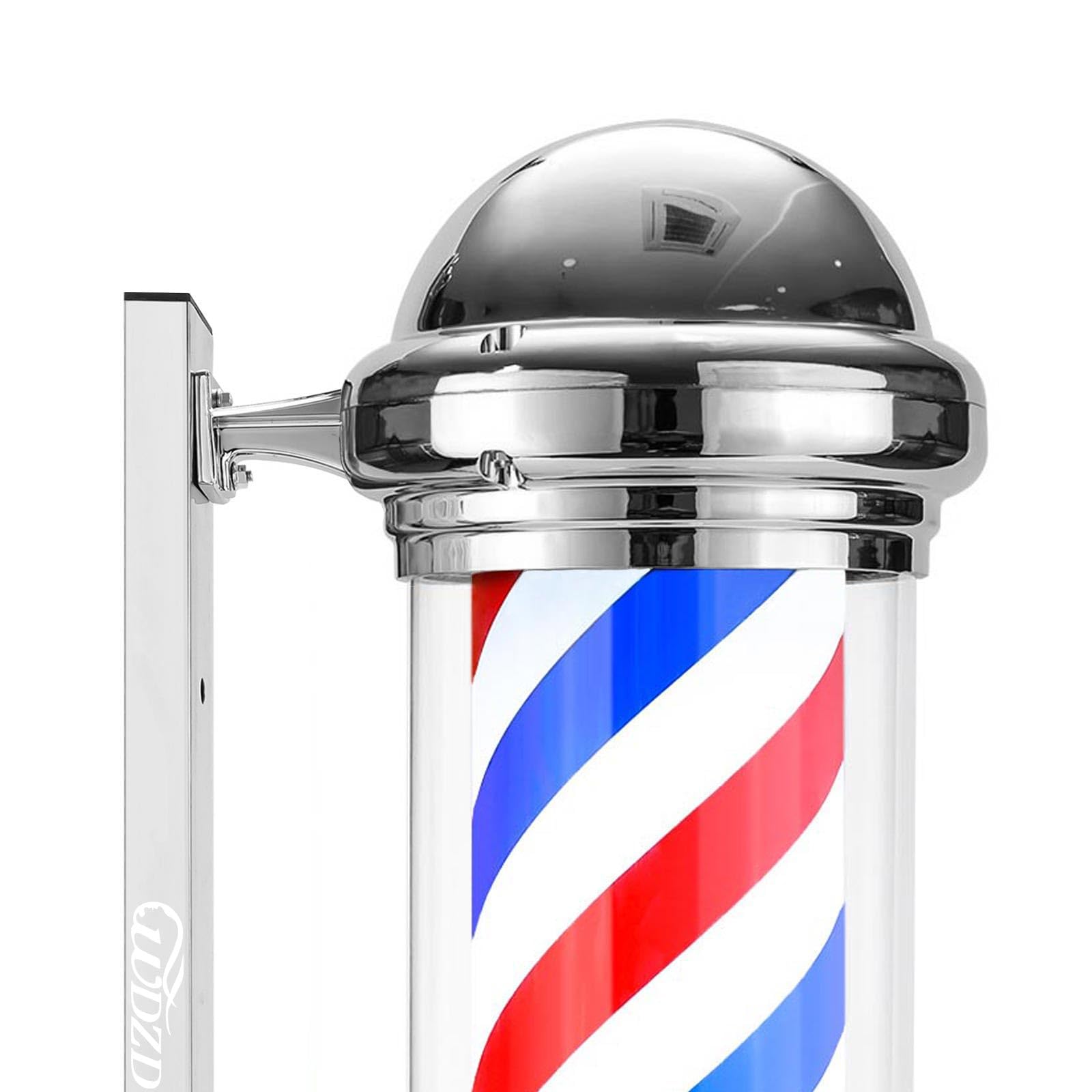 Amazon.com: WDZD 29'' Silver Barber Pole Light : Office Products