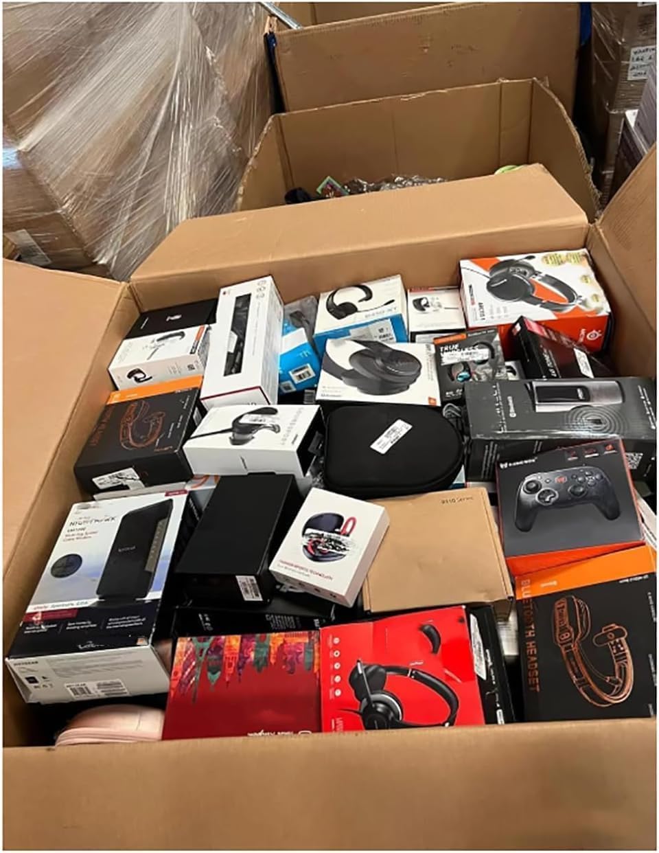 5-40 STK. Palettenware Haushaltswaren Multimedia A Ware B Ware Palette Elektronik Geschenkbox C50