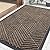 Smiry Front Door Mat Outside Entrance, Heavy Duty Natural Rubber Mat, Sturdy Trap Dirt and Moisture Indoor Outdoor Door Mat, Easy Clean Low Profile Doormat Outdoor Entrance, 29.5x17 Inch, Brown