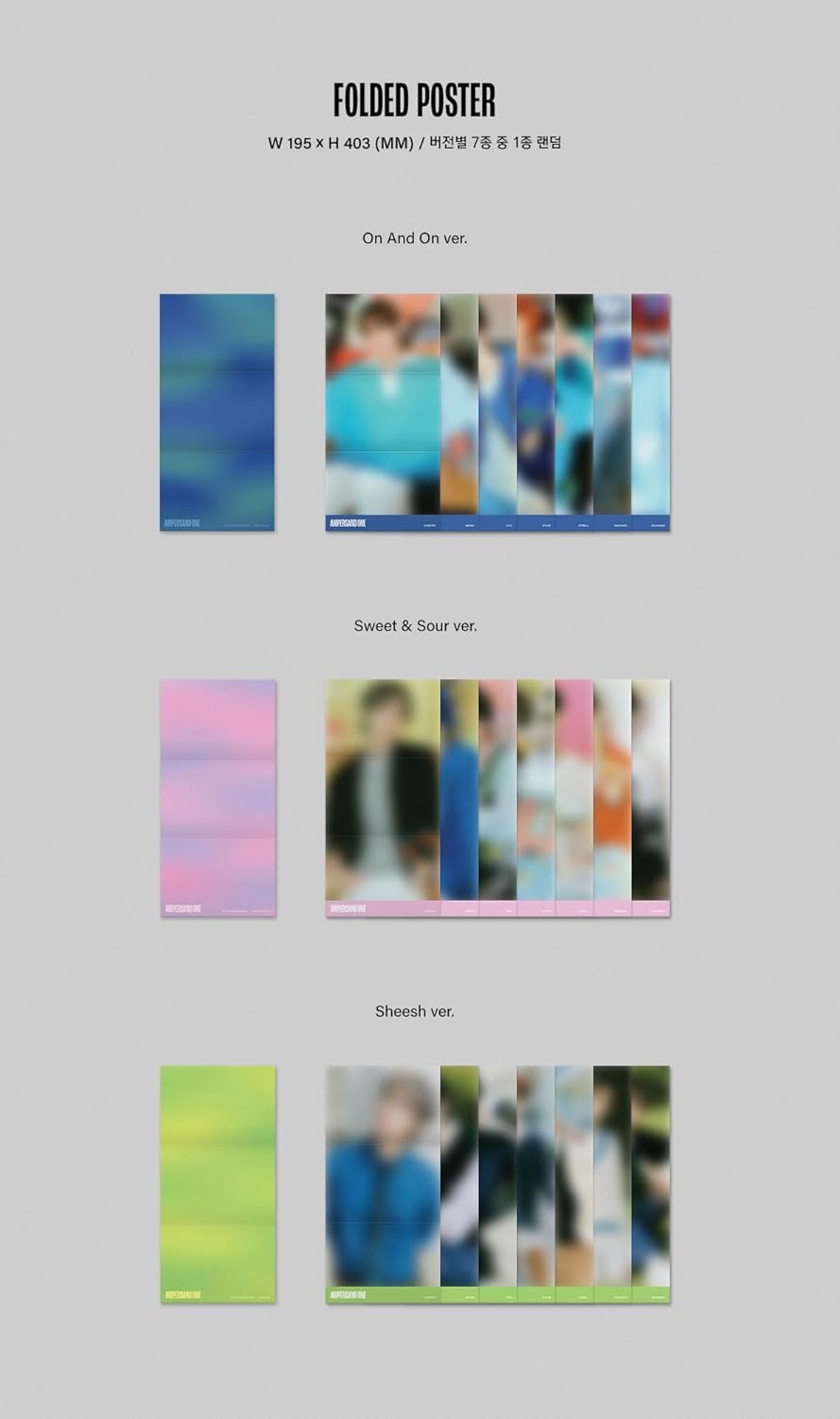 AMPERS&ONE AMPERSAND ONE 1st Single Album (Sheesh)