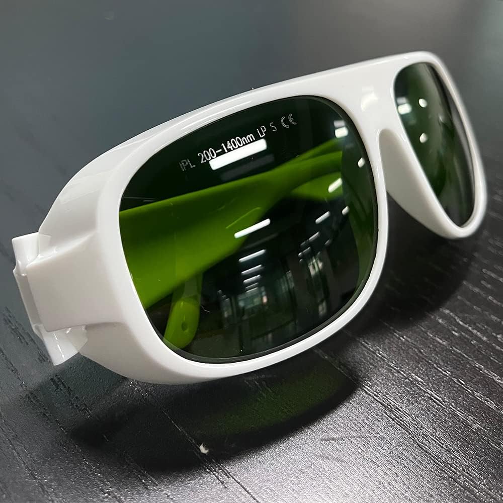 LaserPair 200-2000nm IPL Eye Protection Goggles Laser Safety Glasses for IPL Laser Hair Removal Treatment and Laser Cosmetology Operator Glasses