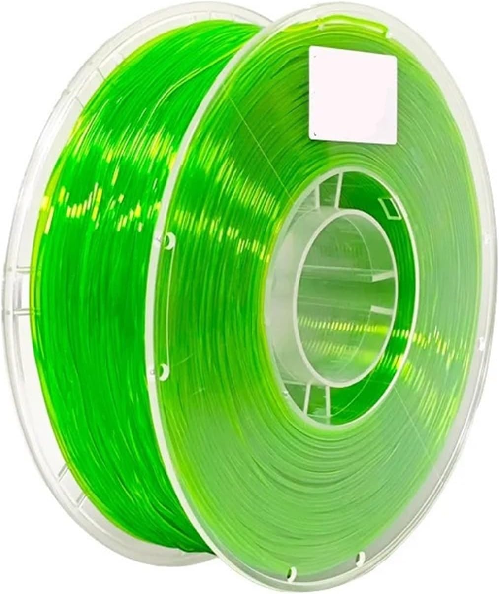 for TPU 95A 1.75mm Clear 3D Printer Filament 1KG High Elasticity Soft Flexible Transparent Wear-Resistant(Transparent Blue)