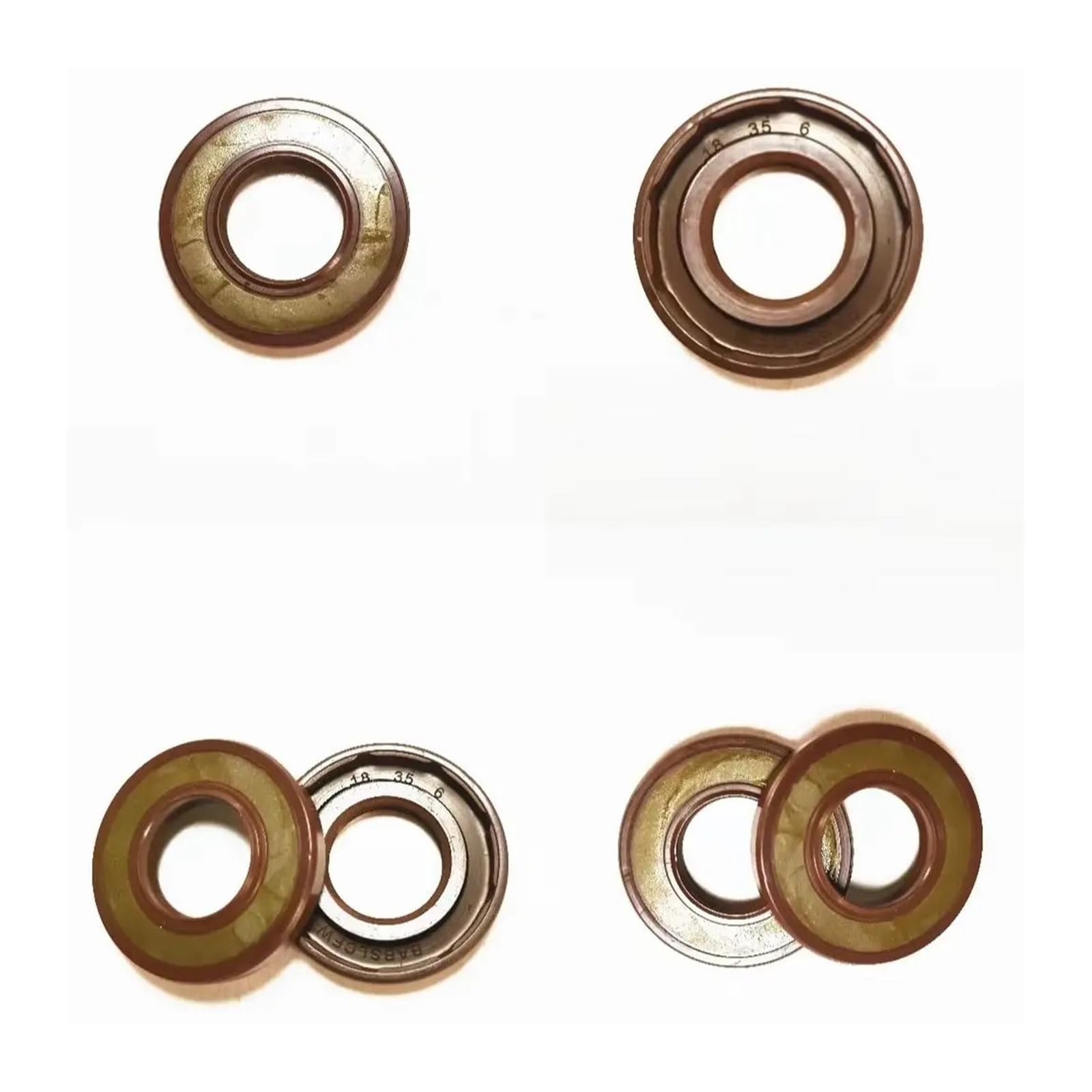 YMUGUEGH 18 * 35 * 6 Hydraulic Pump Skeleton Shaft Oil Seal
