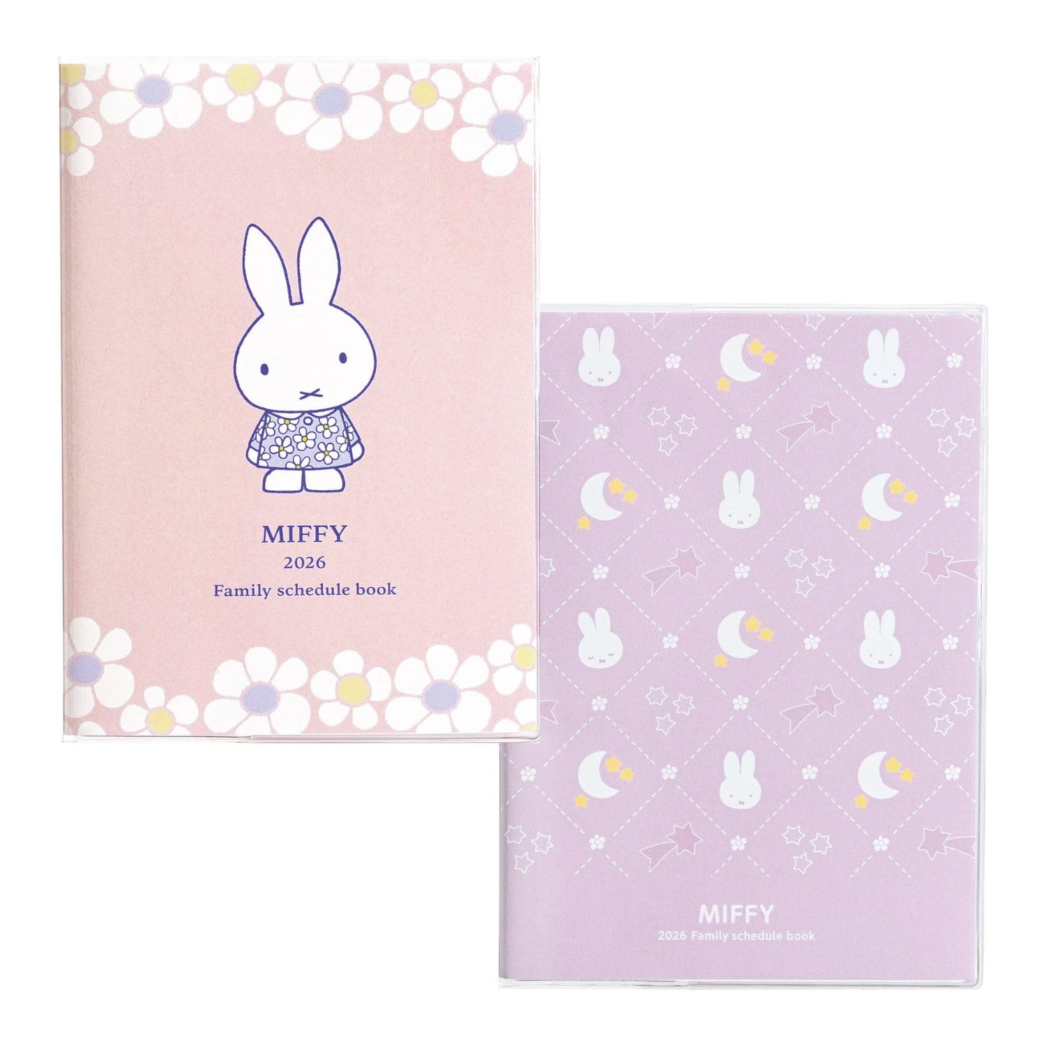 みるふぇるむ Amazon.co.jp: クツワ 手帳 ミッフィー 家族手帳 2026年 B6