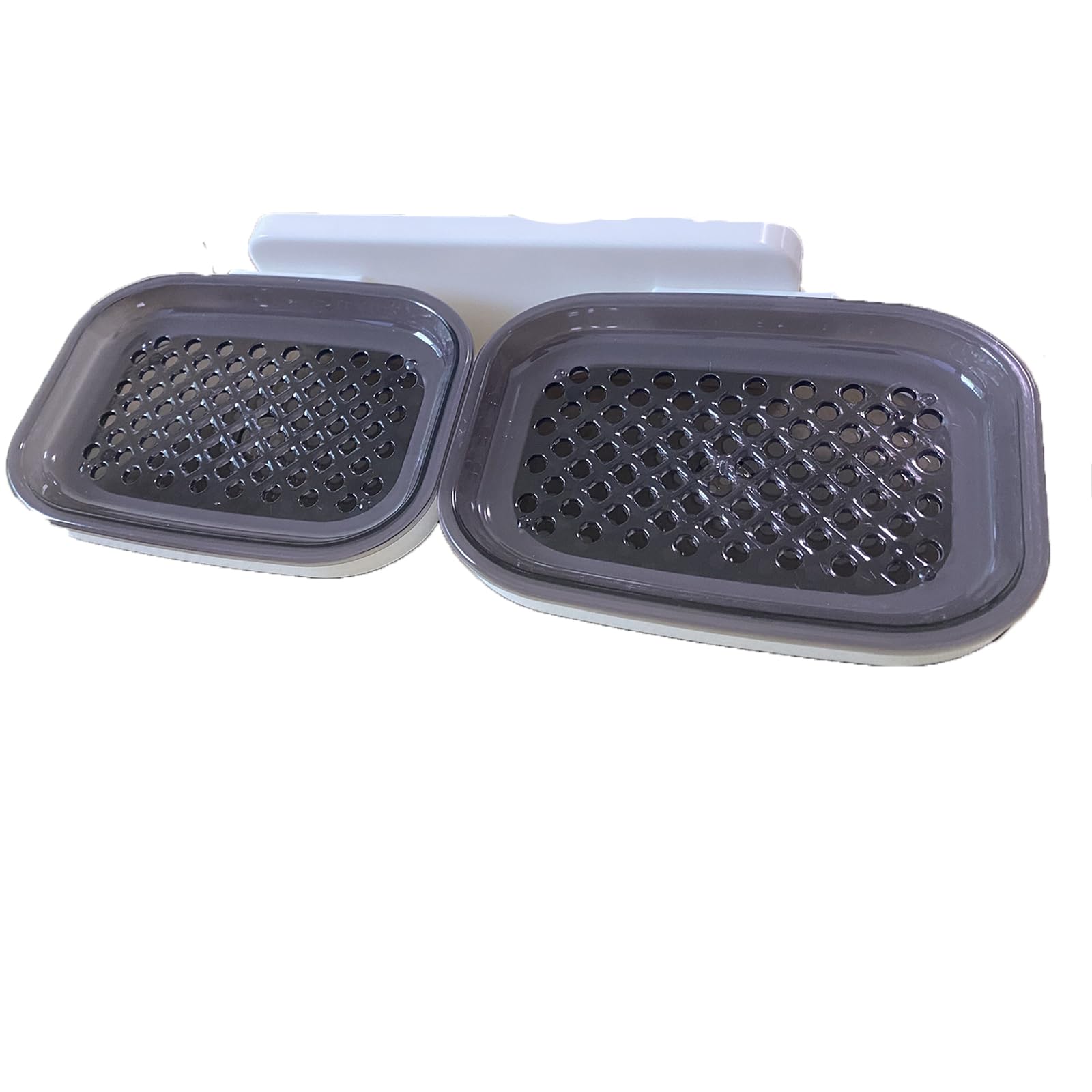 Quanzhou Chenchenchen E-Commerce Co.,Ltd4pcs Soap Dish, Soap Holder Soap Pad，Self Draining Pads for Soap Dish，Soap Saver - Dish for Kitchen Bathroom Travel - Beige