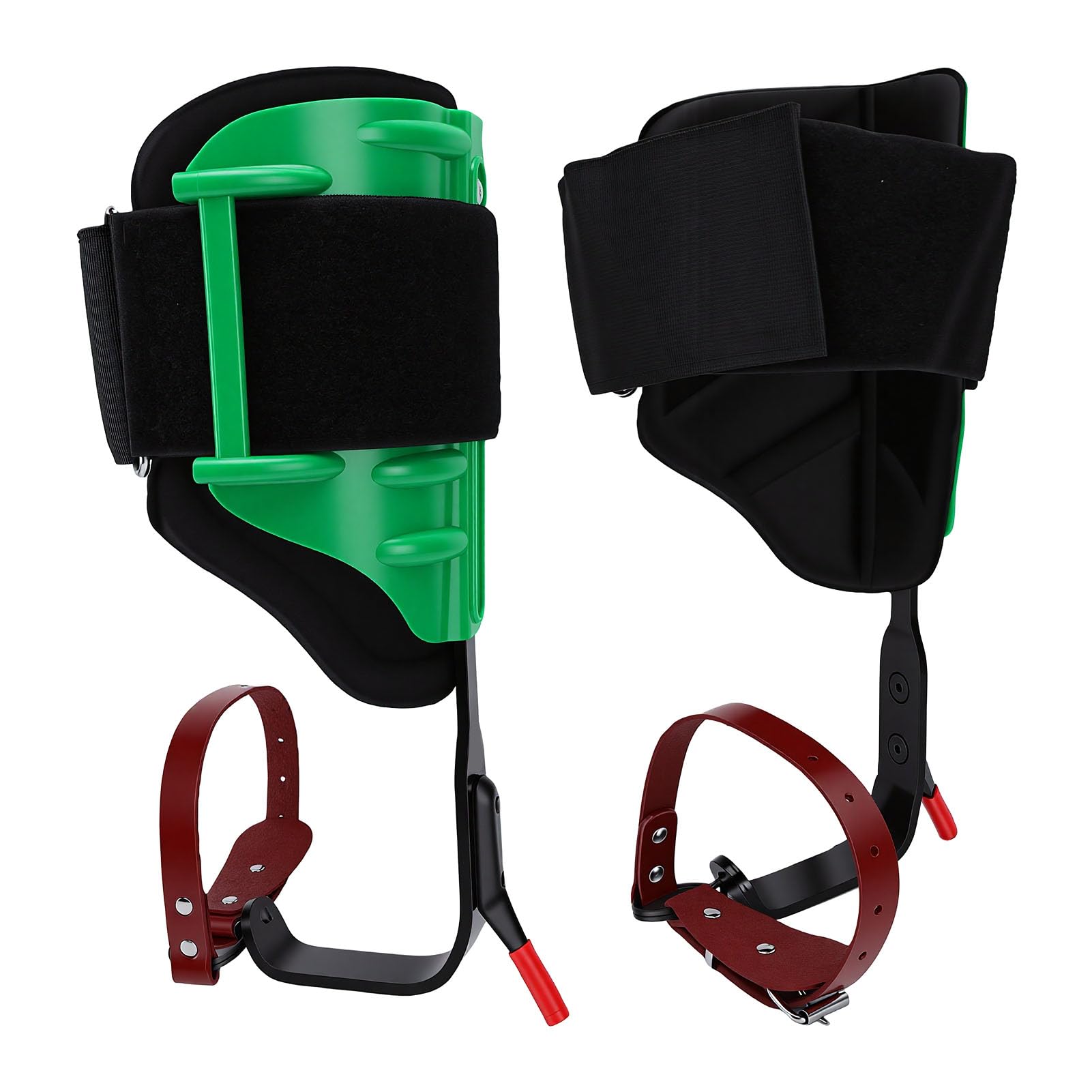 Sxhlseller Kit de Picos para Trepar árboles, Equipo Ajustable para Trepar árboles con Almohadillas y Correas Ergonómicas para Las Piernas, para Recolección de Frutas, Jardinería y Trabajo Al Aire