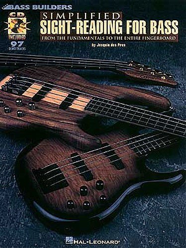 Bass Builders méthode de guitare basse avec recueil de partitions et CD audio