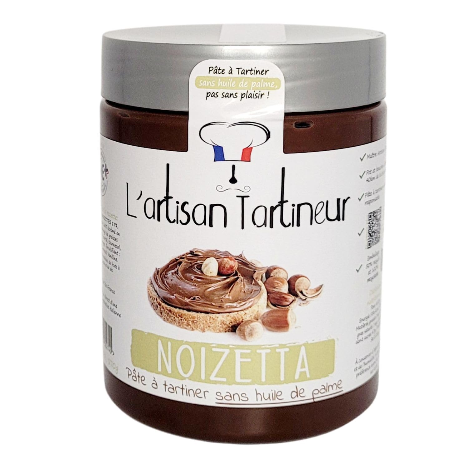 Lot 6x Pâte à tartiner aux noisettes - Pot 570g