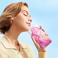 Vista 6 de Redmi Note 11 - Funda 4G Note 11S, funda de cuero tipo cartera con tarjetero y soporte para tarjetas para niñas y mujeres, diseño de mármol, funda