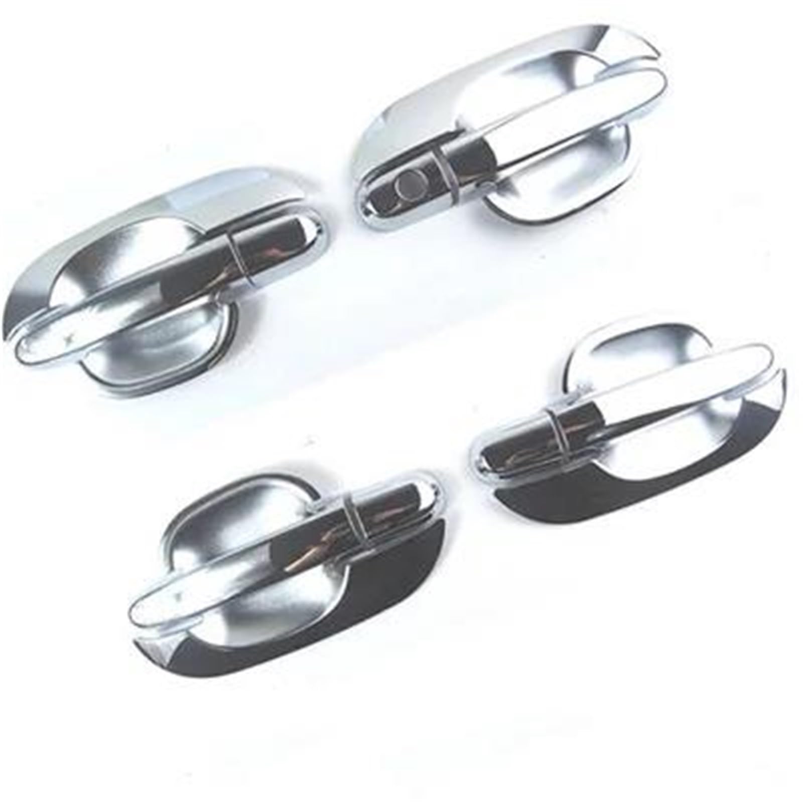 Nmjlqw One Color Exterior Decoration Chrome Car Door Handle Cover + Cup Bowl Styling For Kia For Sportage 2005 2006 2007 2008 2009 2010