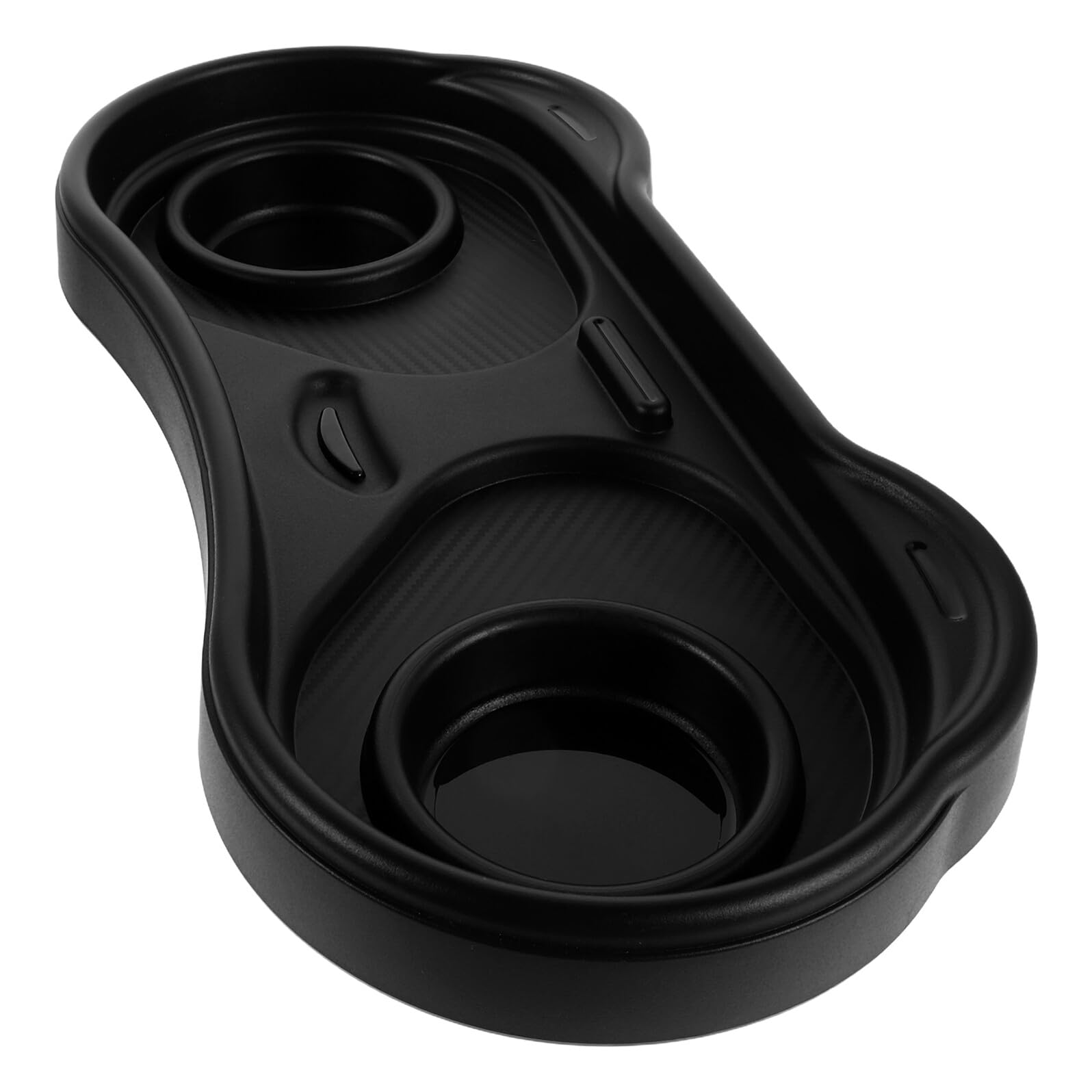 ifundom Vassoio Porta-spuntini per Passeggino con Portabevande Superficie Ampia e Design Antiscivolo per Contenitori Snack e Accessori per Passeggino e Carrozzina