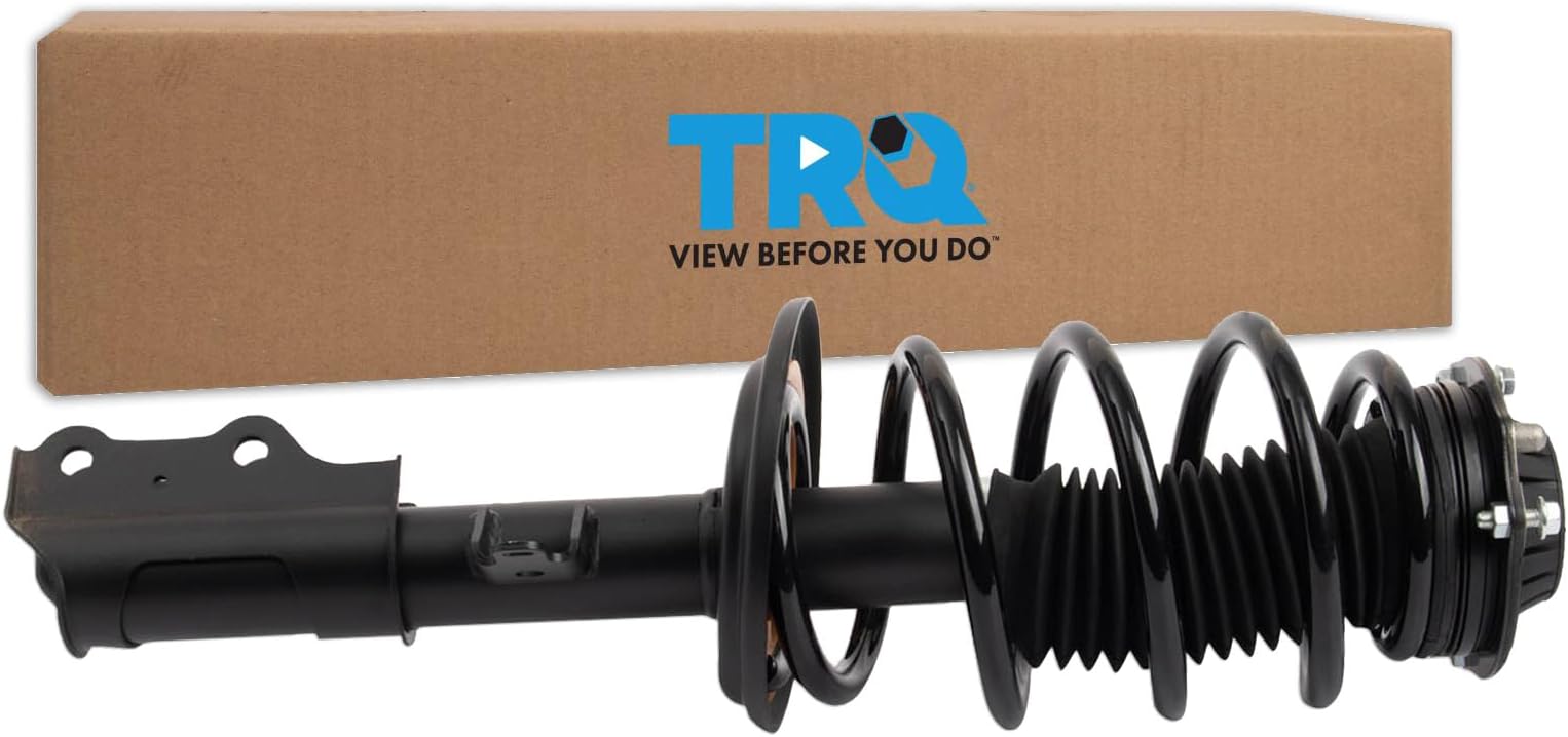 TRQ Front Left Strut & Spring Assembly Compatible with 18-2022 Buick Enclave Chevrolet Traverse