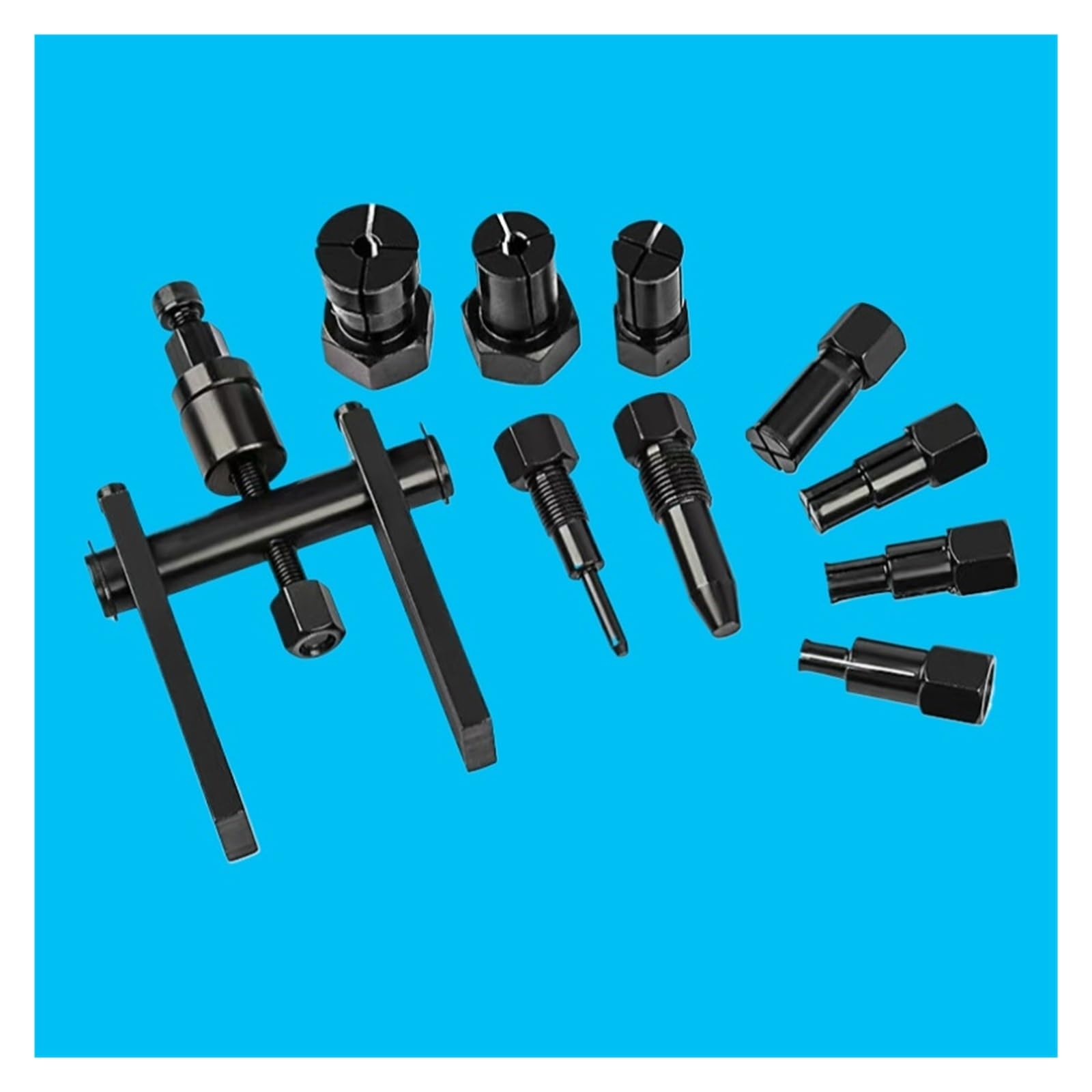Extractor de herramienta extracción cojinetes motocicleta dos puntas, extractor engranajes