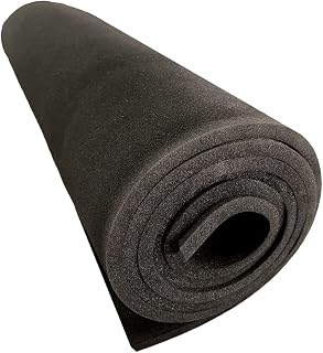 TENDAGGIMANIA® Plancha de Espuma para Rellenos, Grosor 0,9 cm, Densidad 18, para sofás, tapicería, Rellenos, envíos, Paquetes - Venta al Metro Lineal