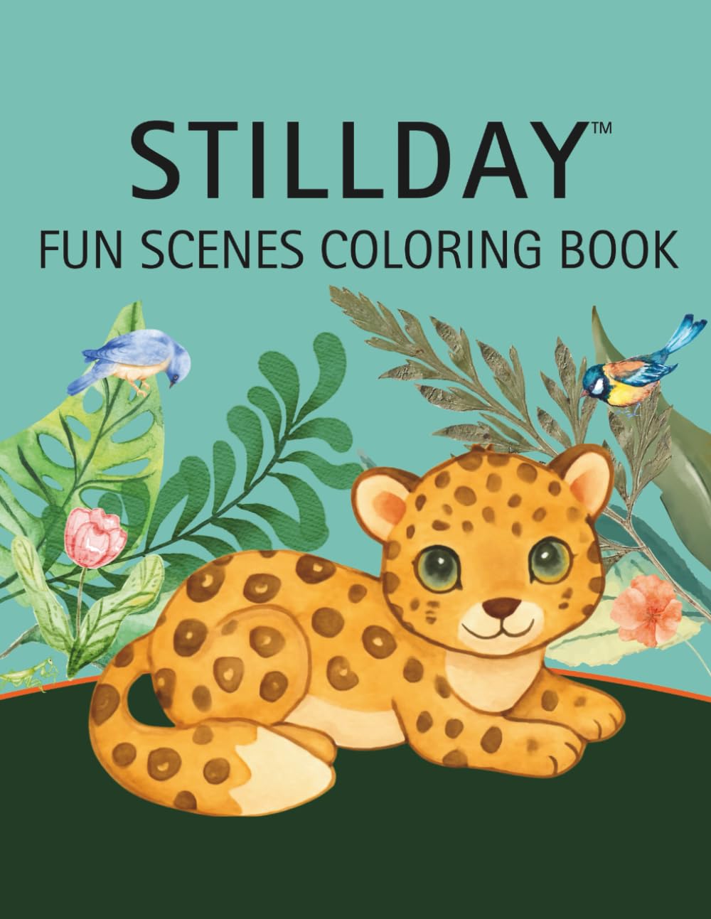 Stillday Fun Scenes Colouring Book: Featuring Cars, Animals and Everyday Themes for Ages 6 to 8