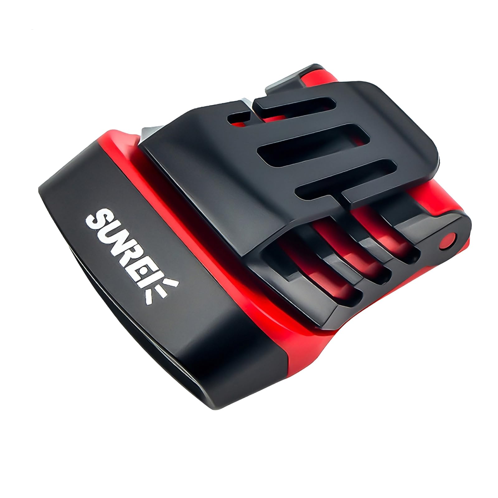 Max 150ルーメン 充電式LEDヘッドライト ヘルメットライト クリップ式 0-90°角度調整可能 キャップライト 3段階切替 防水性能IPX5 帽子ライトクリップ モーションセンサー センサー機能付き Type-c急速充電 24時間連続点灯可能 キャンプ/サイクリング/ハイキングなどのアウトドア活動 ヘッドストラップ付き (赤)