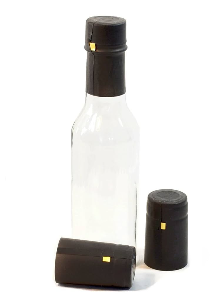 HINGWAH 30 Pack Hot Sauce Bottles, 5oz Clear Woozy Bottles With Leak