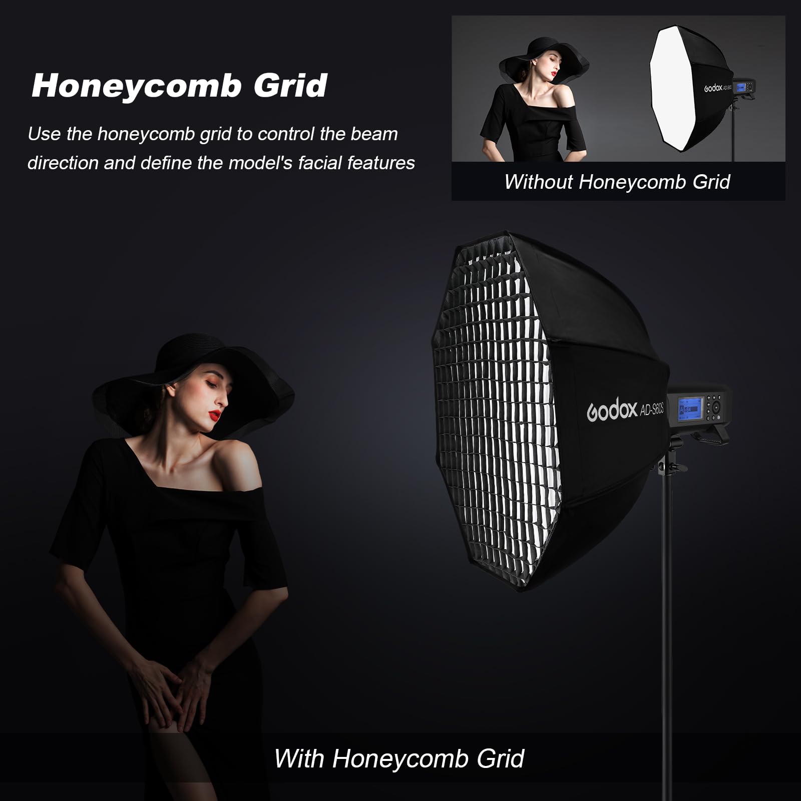 GODOX ML60 AD-S60S付き Amazon.com : Godox AD-S60S Softbox Godox Mount Softbox 60cm/23.6