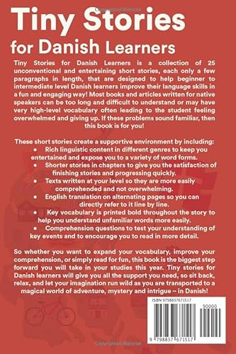 Tiny Stories for Danish Learners: Short Stories in Danish for Beginners and Intermediate Learners