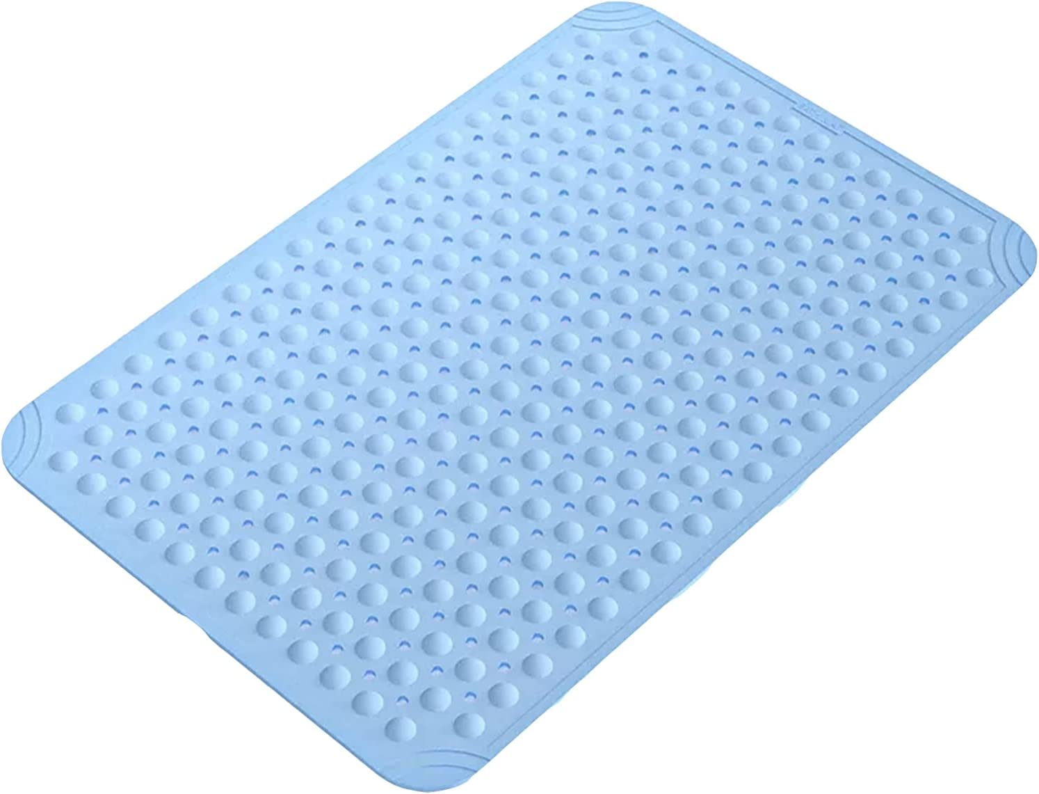 Alfombrilla de Ducha Antideslizante, Lavable a máquina. Alfombrilla de bañera Antideslizante, con Ventosa, para Ducha y Masaje (Color: 1, Tamaño: 106 x 66 cm).