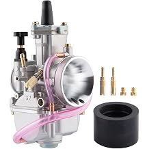 PWK Carburetor 32mm Performance Carb for 125cc to 200cc 2T 4T Engine Motorcycle Dirt Bike Mini Bike ATV Scooter Moped with Carb Jets
